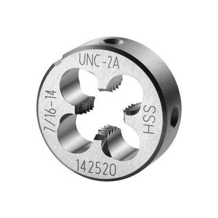 Garant Round Die, HSS, 7/16-14 142520 7/16-14